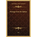 Message from the Sphinx