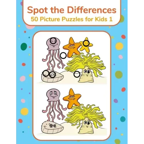 Spot the Differences - 50 Picture Puzzles for Kids 1
