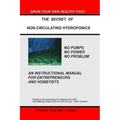 The Secret of Non-Circulating Hydroponics: An Instructional Manual for Entrepreneurs and Hobbyists