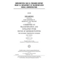 Iimplementing MAP-21: progress report from U.S. Department of Transportation modal administrators