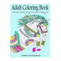 Adult Coloring Book: Stress Relieving Horse Designs
