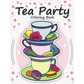 Tea Party Coloring Book: Tea coloring for kids