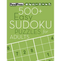 500+ Easy Sudoku Puzzles for Adults: Sudoku Puzzle Books Easy (with answers)