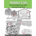 Hidden Cats: Find the Hidden Cats Adult Coloring Puzzle Book