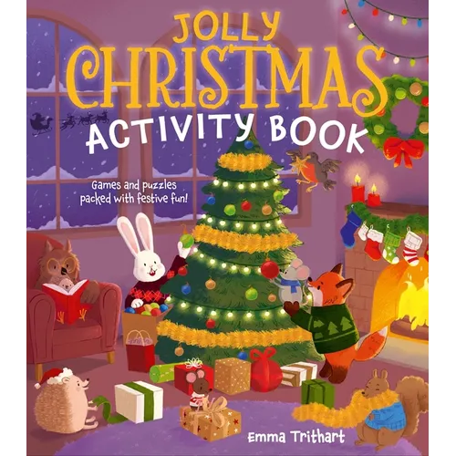 Jolly Christmas Activity Book: Games & Puzzles Packed with Festive Fun!