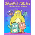 Monster Preschool activity Workbook: A Fun and Educational Children's Workbook for Pre-K to First Grade, Cute Monsters Coloring, Counting, shape, Matc