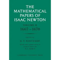 The Mathematical Papers of Isaac Newton: Volume 2, 1667-1670