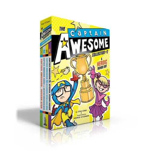 The Captain Awesome Collection No. 2 (Boxed Set): Captain Awesome, Soccer Star; Captain Awesome Saves the Winter Wonderland; Captain Awesome and the U
