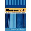 Research: The Journey from Pondering to Publishing