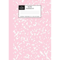Marble Notebook A5: Pastel Pink Marble Wide Ruled Journal