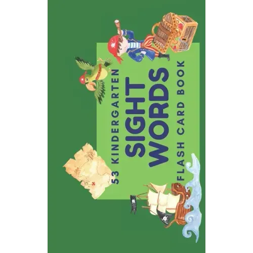 53 Kindergarten Sight Words: Flash Card Book