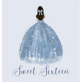 Sweet sixteen guest book, party Guest book, birthday party guest book to sign