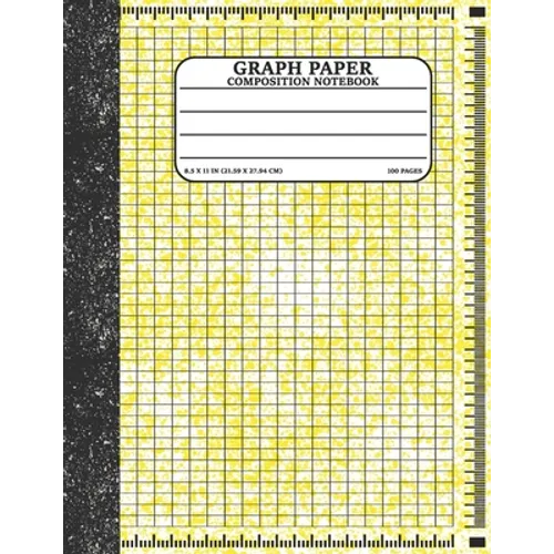 Graph Paper Composition Notebook: Math and Science Lover Graph Paper Cover Watercolor (Quad Ruled 4 squares per inch, 100 pages) Birthday Gifts For Ma