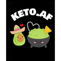 keto.af: Keto Valentines Day Gift - Plant Based Keto Cookbook - Blank Paperback Journaling Notebook To Write In Your Favorite Recipes, Tiny Habits, Al