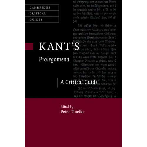 Kant's Prolegomena