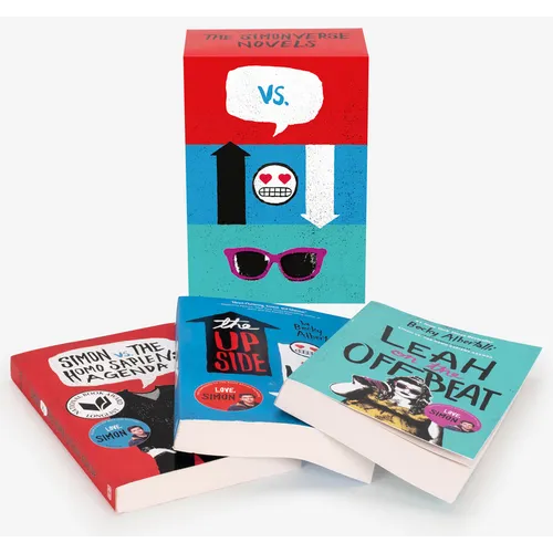 The Simonverse Novels 3-Book Box Set: Simon vs. the Homo Sapiens Agenda, the Upside of Unrequited, and Leah on the Offbeat