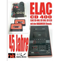 45 Jahre ELAC CD 400 Compact Cassetten Recorder mit den NAKAMICHI Chassis