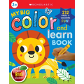 My Big Color & Learn Book: Scholastic Early Learners (Coloring Book)