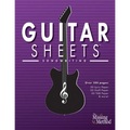 Guitar Sheets Songwriting Journal: Over 100 Pages of Blank Lyric Paper, Staff Paper, TAB Paper, & more