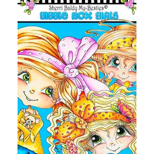 Sherri Baldy My-Besties Giggle Box Girls Coloring Book