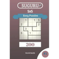 Suguru Puzzles - 200 Easy Puzzles 5x5 Vol.1