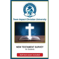 NEW TESTAMENT SURVEY for students