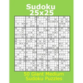 Sudoku 25x25 50 Giant Medium Sudoku Puzzles