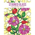 Stained Glass Coloring Book: Stress Relieving Designs for Adults Relaxation