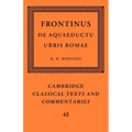 Frontinus: de Aquaeductu Urbis Romae