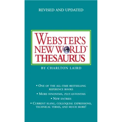 Webster's New World Thesaurus: Third Edition