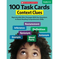 100 Task Cards: Context Clues: Reproducible Mini-Passages with Key Questions to Boost Reading Comprehension Skills
