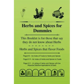 Herbs and Spices for Dummies