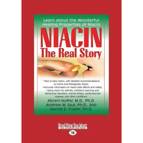 Niacin: The Real Story (Large Print 16pt)