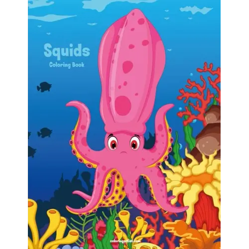 Squids Coloring Book 1