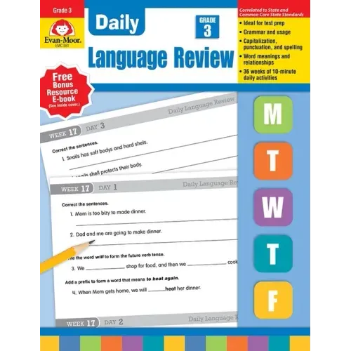 Daily Language Review, Grade 3 Teacher Edition