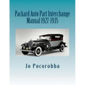 Packard Auto Part Interchange Manual 1927-1935