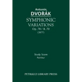 Symphonic Variations, Op.78 / B.70: Study score