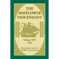 The Mayflower Descendant, Volume 25, 1923