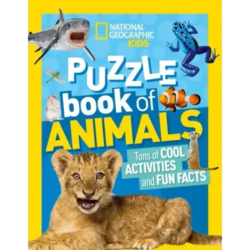 National Geographic Kids Puzzle Book: Animals