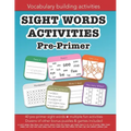 Sight Words Pre-primer vocabulary building activities: Education resources by Bounce Learning Kids