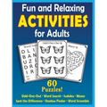 Fun and Relaxing Activities for Adults: Puzzles for People with Dementia [Large-Print]