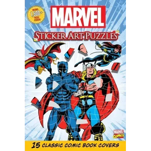 Marvel Sticker Art Puzzles
