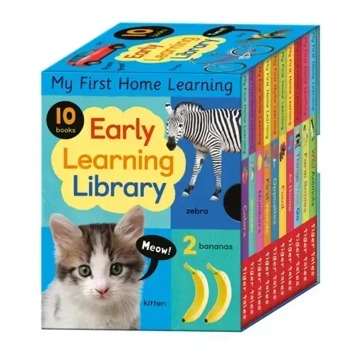 Early Learning Library: Box Set 10 Board Books for Kids