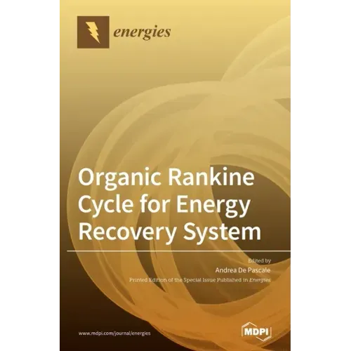 Organic Rankine Cycle for Energy Recovery System