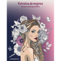 Retratos de mujeres libro para colorear para adultos 1