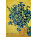 Vincent van Gogh's 'Vase with Irises Against a Yellow Background' Art of Life Jo