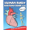 Human body anatomy book kids: Human body anatomy book, Human body anatomy coloring book for kids ages 4-8, anatomy coloring book, anatomy coloring b