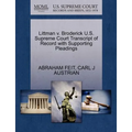 Littman V. Broderick U.S. Supreme Court Transcript of Record with Supporting Pleadings
