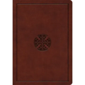 ESV Journaling Bible, Interleaved Edition (Trutone, Mahogany, Mosaic Cross Design)