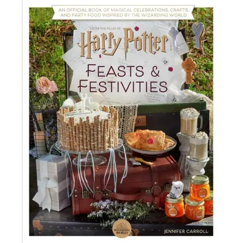 Harry Potter: Feasts & Festivities: An Official Book of Magical Celebrations, Crafts, and Party Food Inspired by the Wizarding World (Entertaining Gif